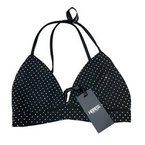 NWT Heiress Beverly Hills Black Bralette